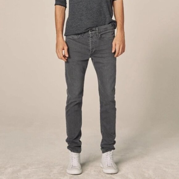 rag & bone Other - Rag & Bone Standard Issue Fit 1 Extra Slim Jeans Vesuvio Wash Gray Size 34 EUC